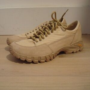 Diemme Women's Tan and Cream Trainers